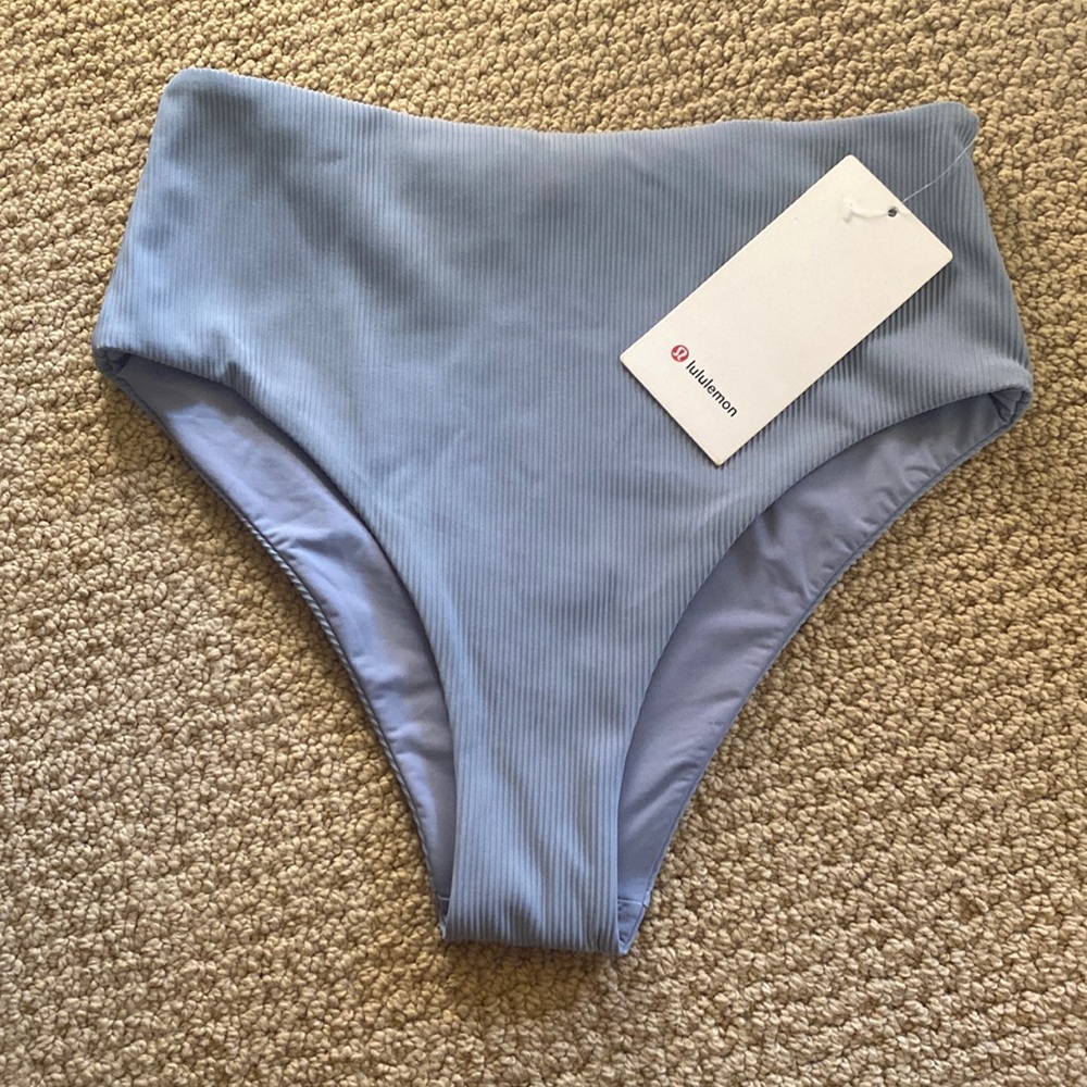 Lululemon clear waters high waist skimpy swim bottoms NWT